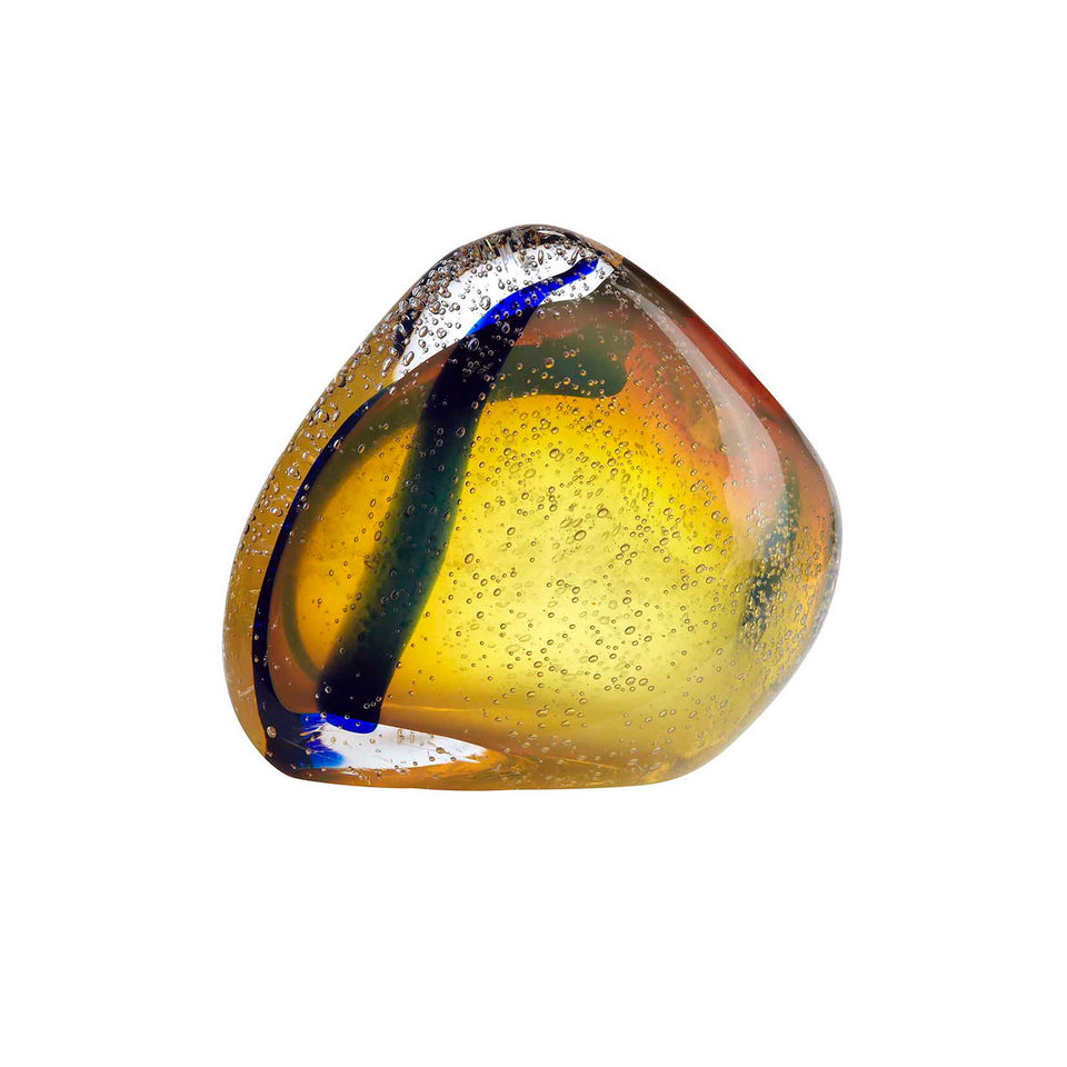 Jasmim - Amber - Bubble Glass Vase