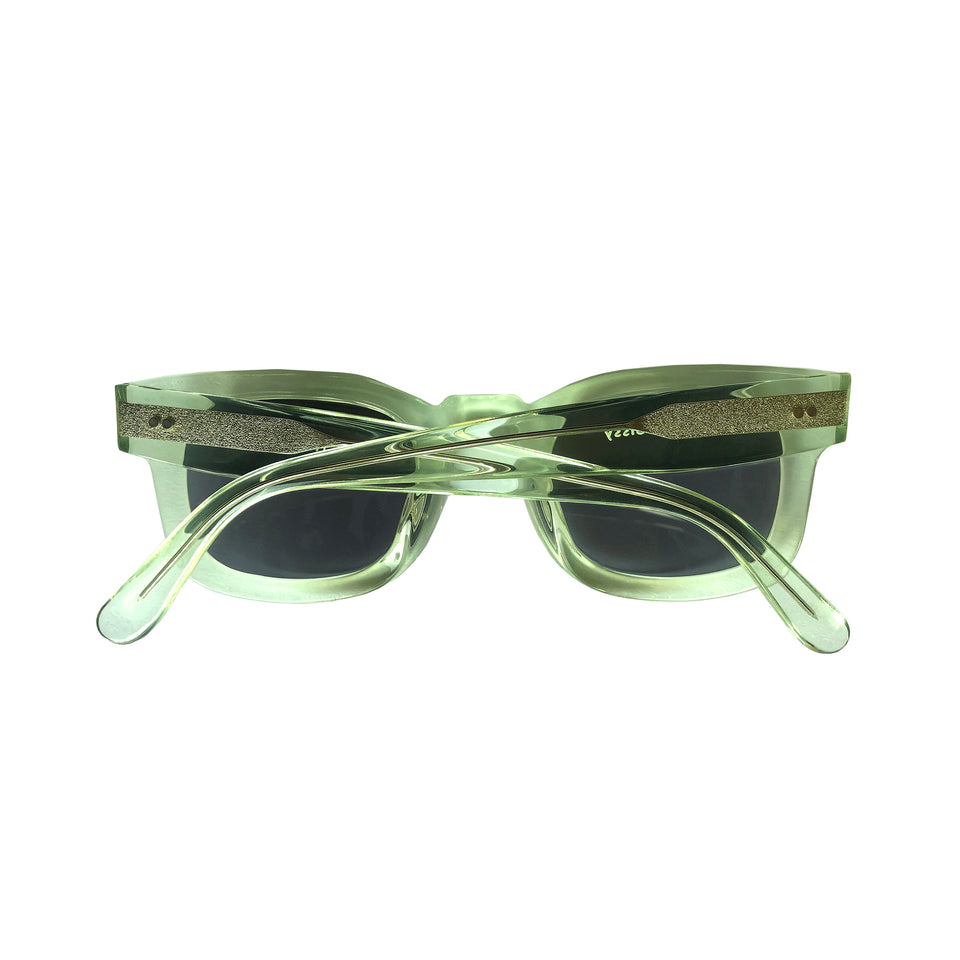 Sun Buddies - Transparent Green Sunglasses