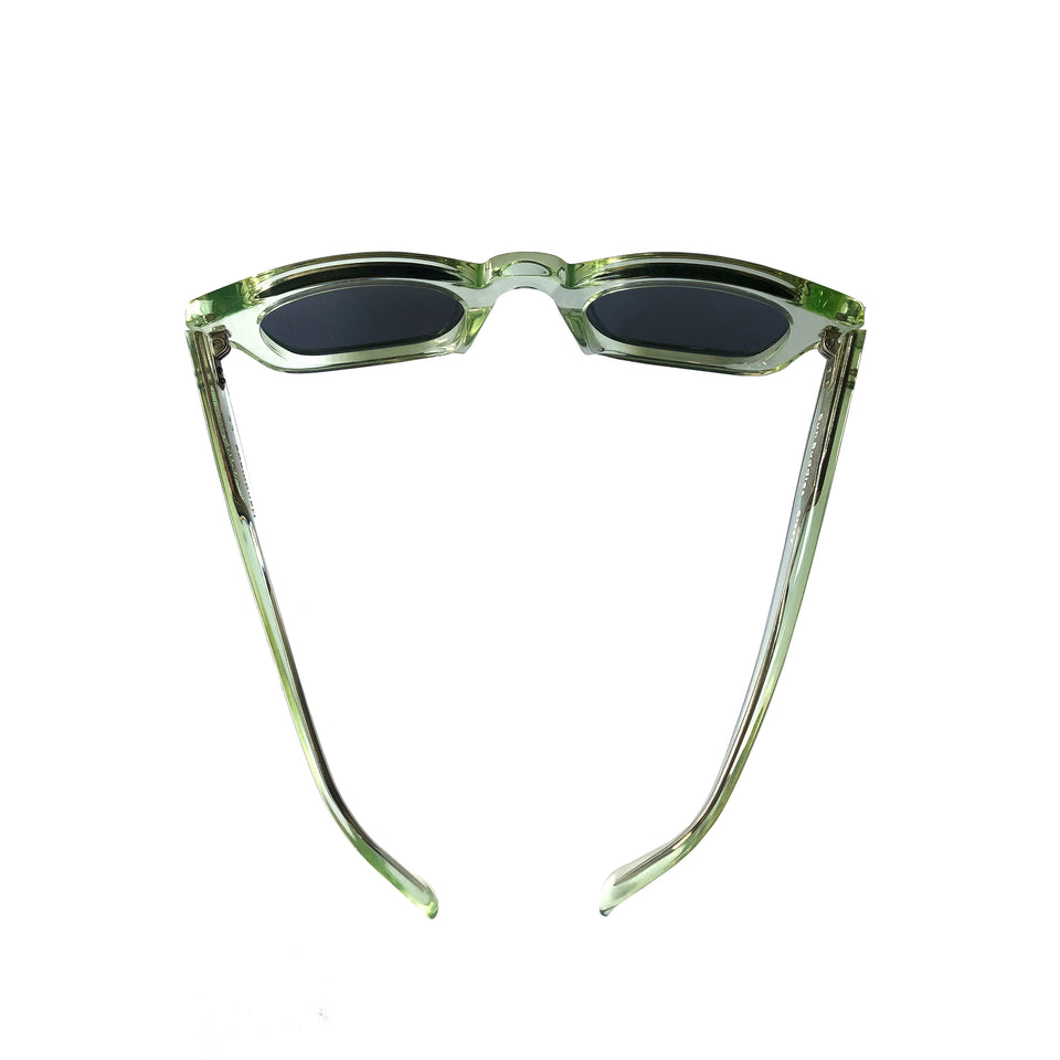 Sun Buddies - Transparent Green Sunglasses