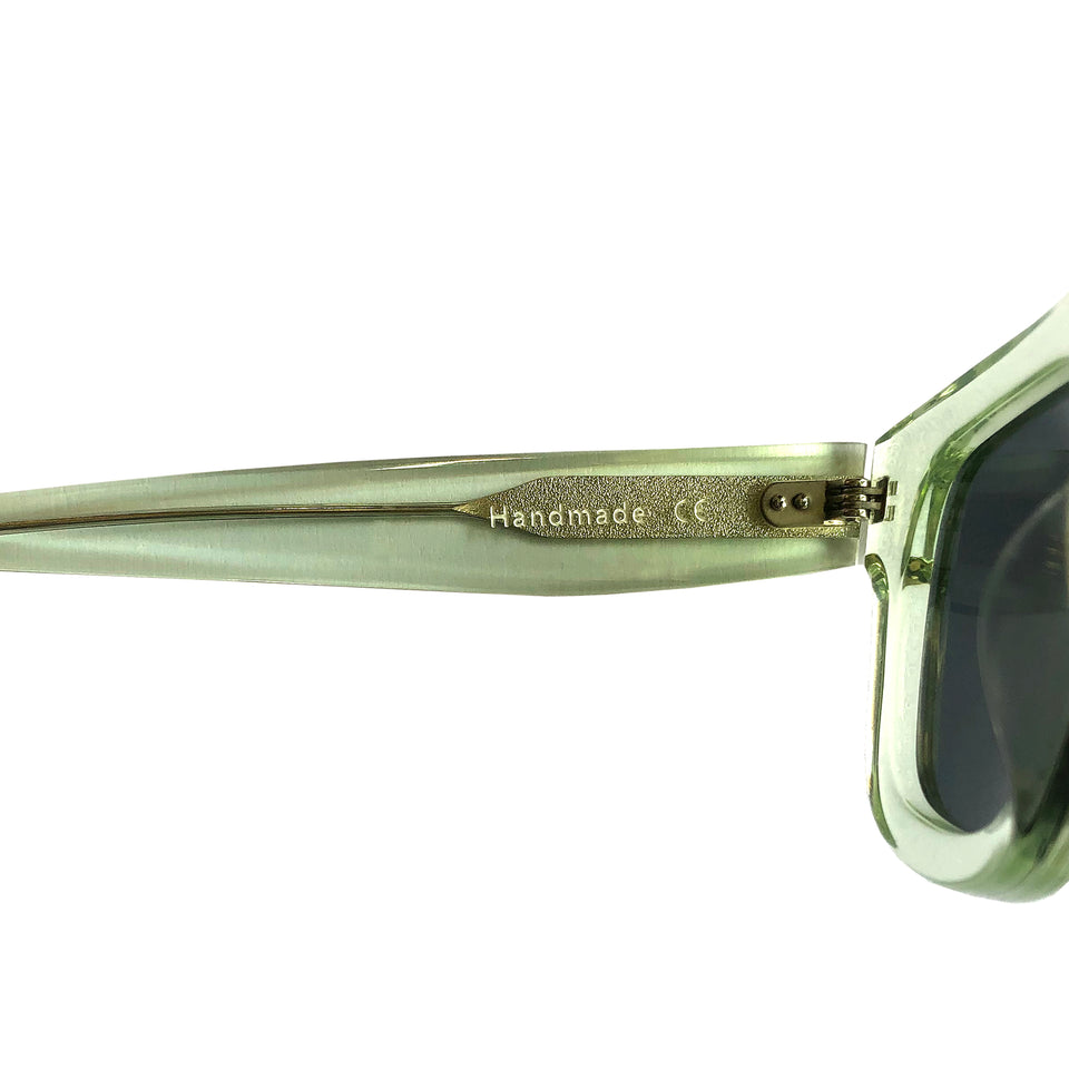 Sun Buddies - Transparent Green Sunglasses