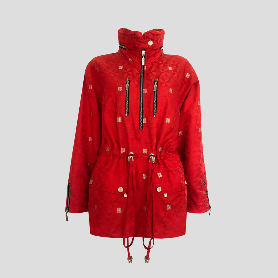 MDC Red Geometric Jacket - c.1980