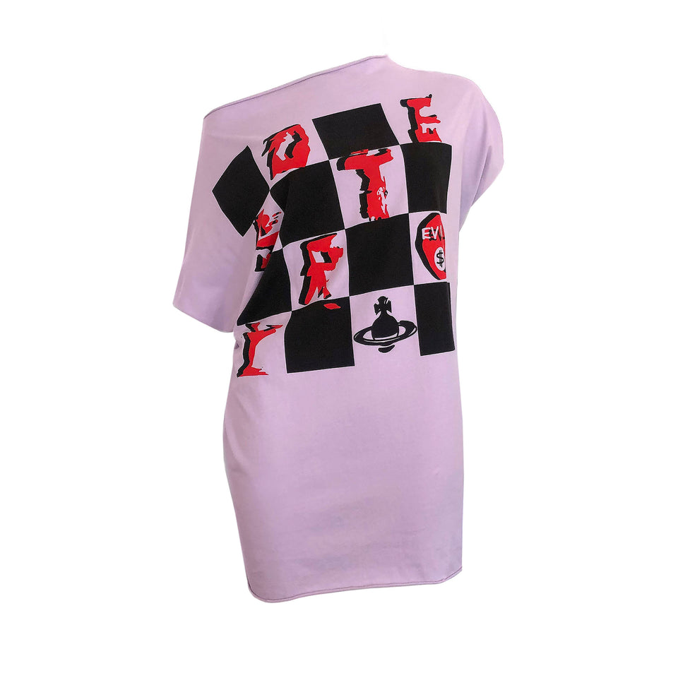 Vivienne Westwood - 'Destroy' - T-Shirt Dress