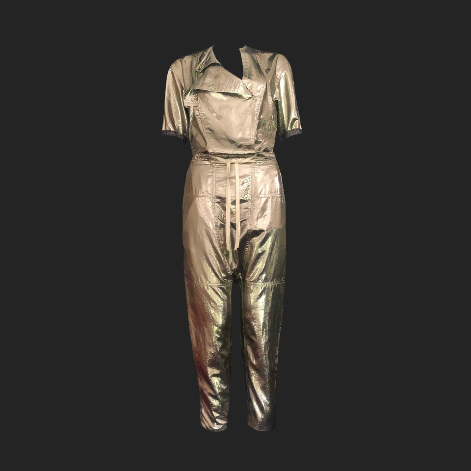 Isabel Marant - Gold Lame Jumpsuit