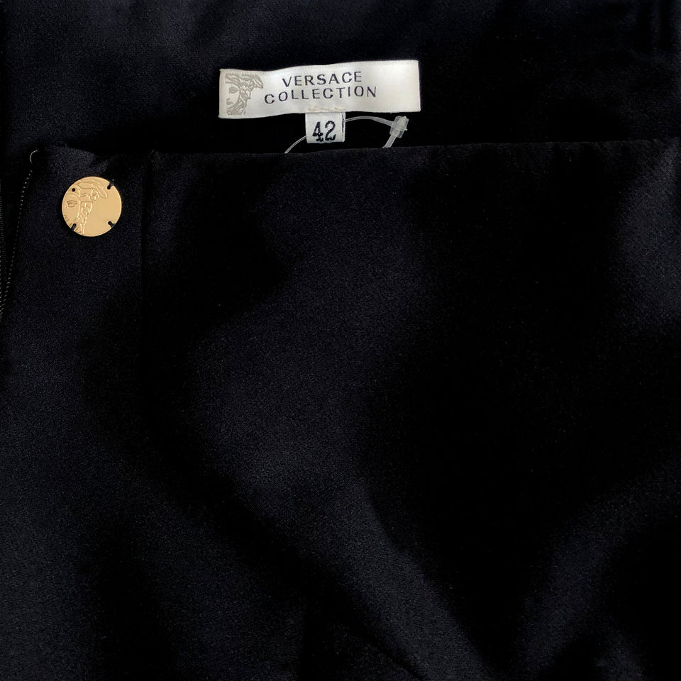 Versace Collection - Brass Studded Skirt