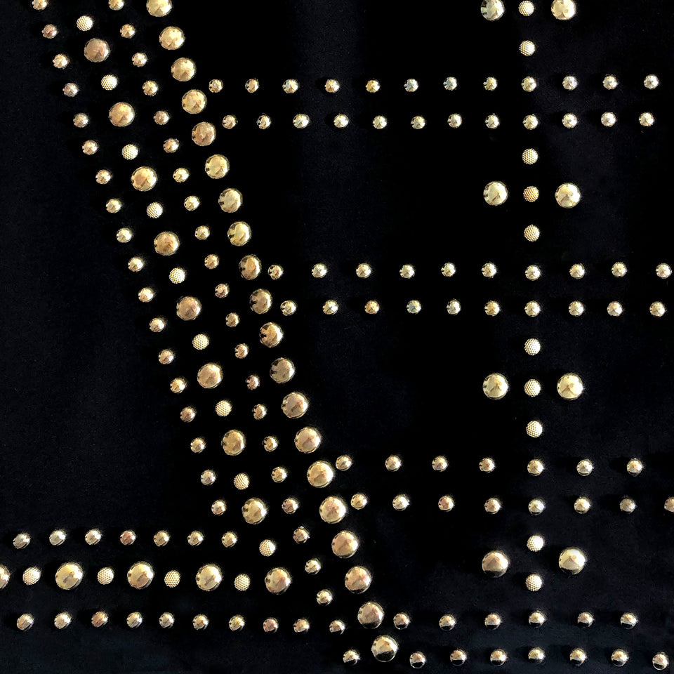 Versace Collection - Brass Studded Skirt