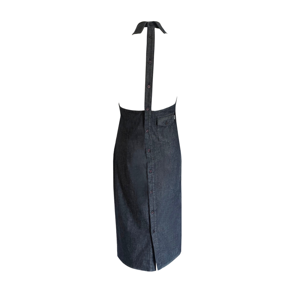 Moschino Jeans - Denim Halter Dress