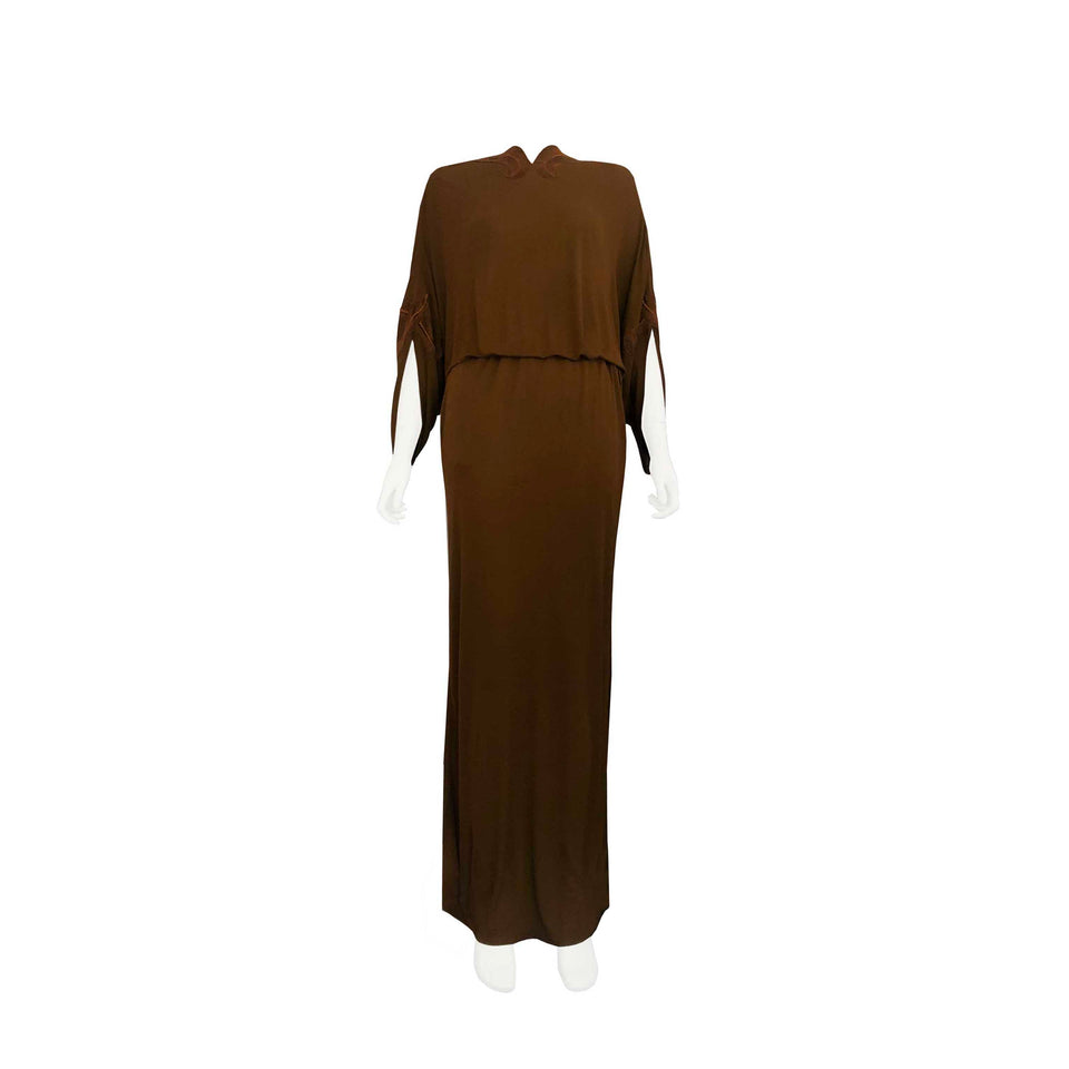Janice Wainwright Backless Gown - c.1970