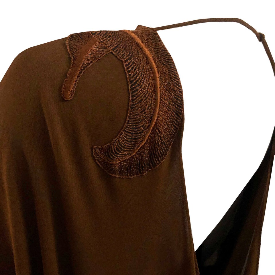 Janice Wainwright Backless Gown - c.1970