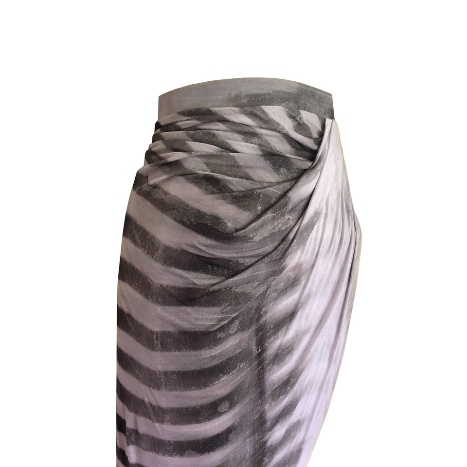 Helmut Lang - Frequency Print - Jersey Skirt