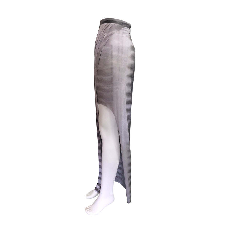 Helmut Lang - Frequency Print - Jersey Skirt