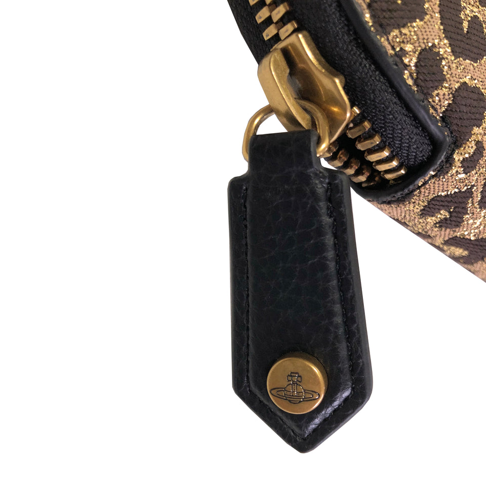 Vivienne Westwood - Leopard Jacquard Heart Bag