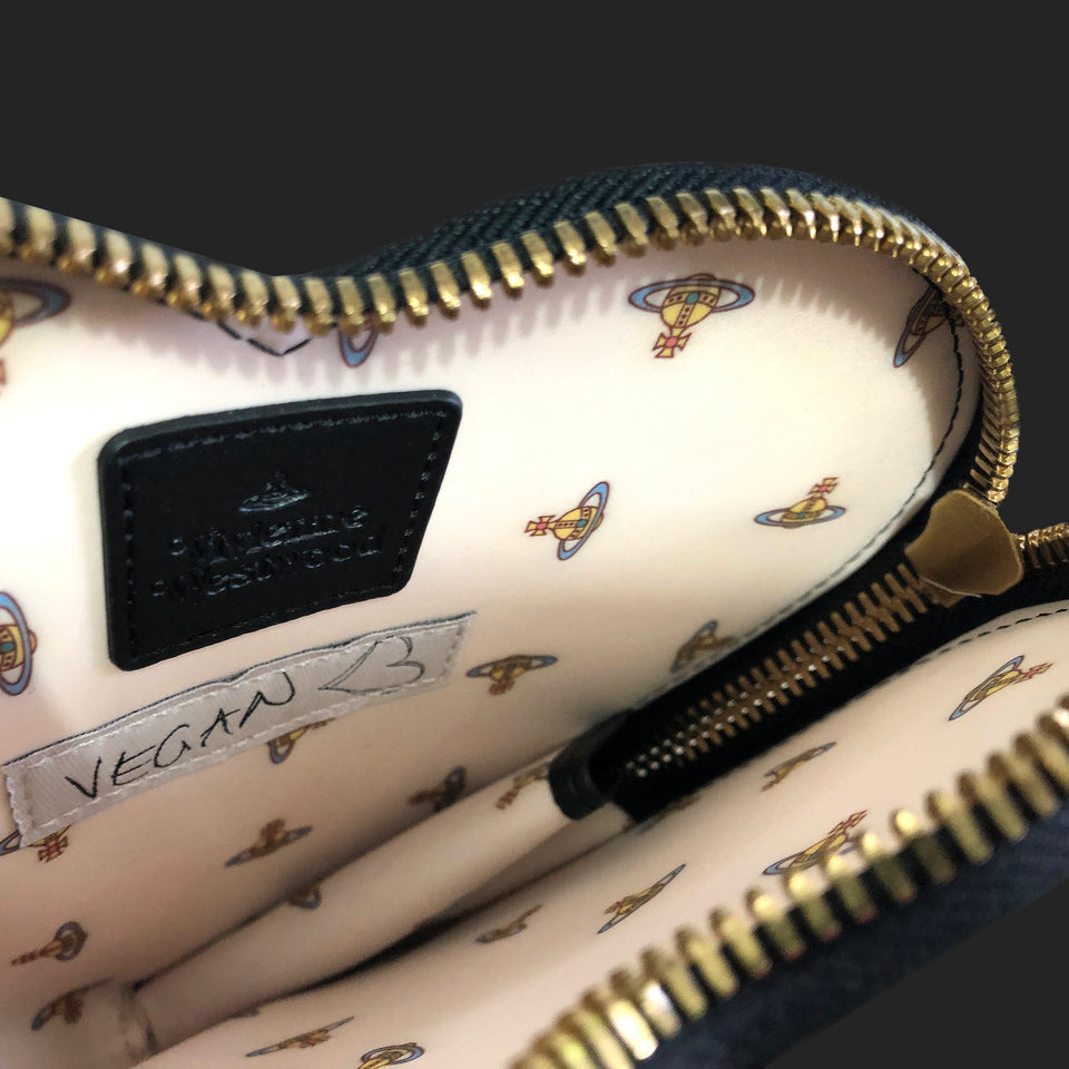 Vivienne Westwood - Leopard Jacquard Heart Bag