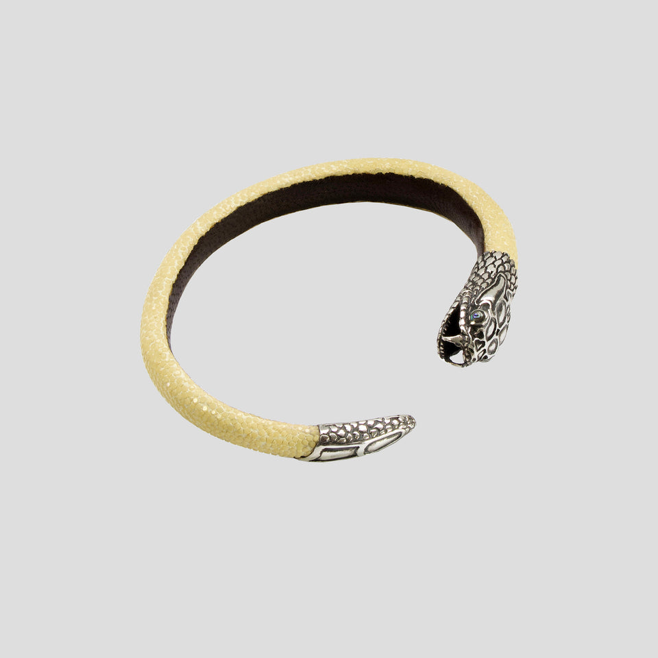Lou Guerin - Snake Head Bracelet