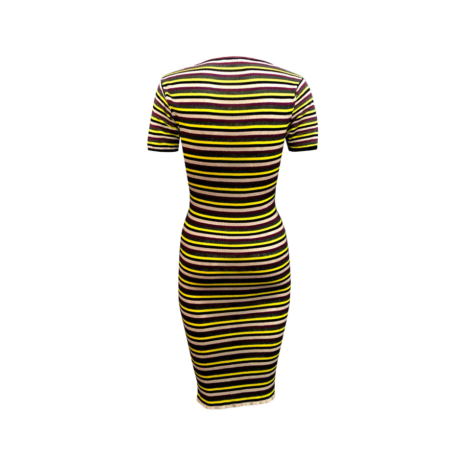 Vivienne Westwood - Striped Stretch Knit Dress