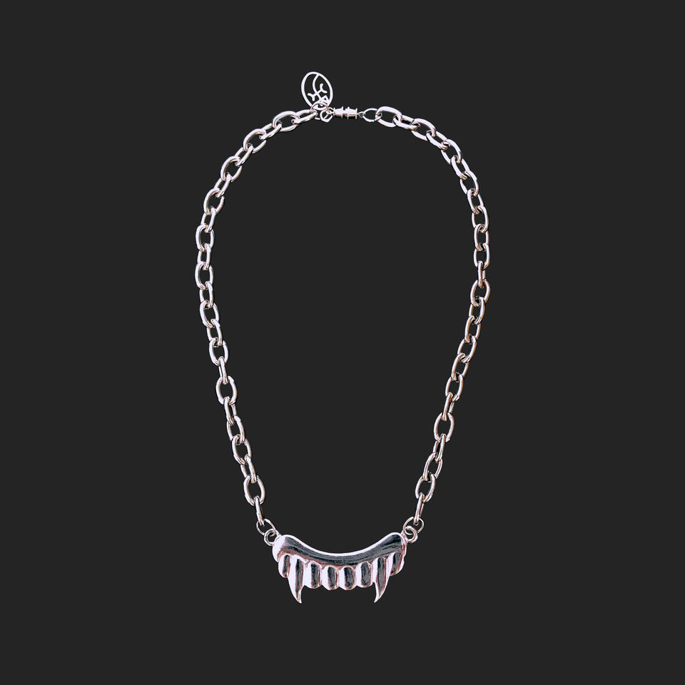 JC de Castelbajac - Silver ‘Fang’ Necklace - c.2000