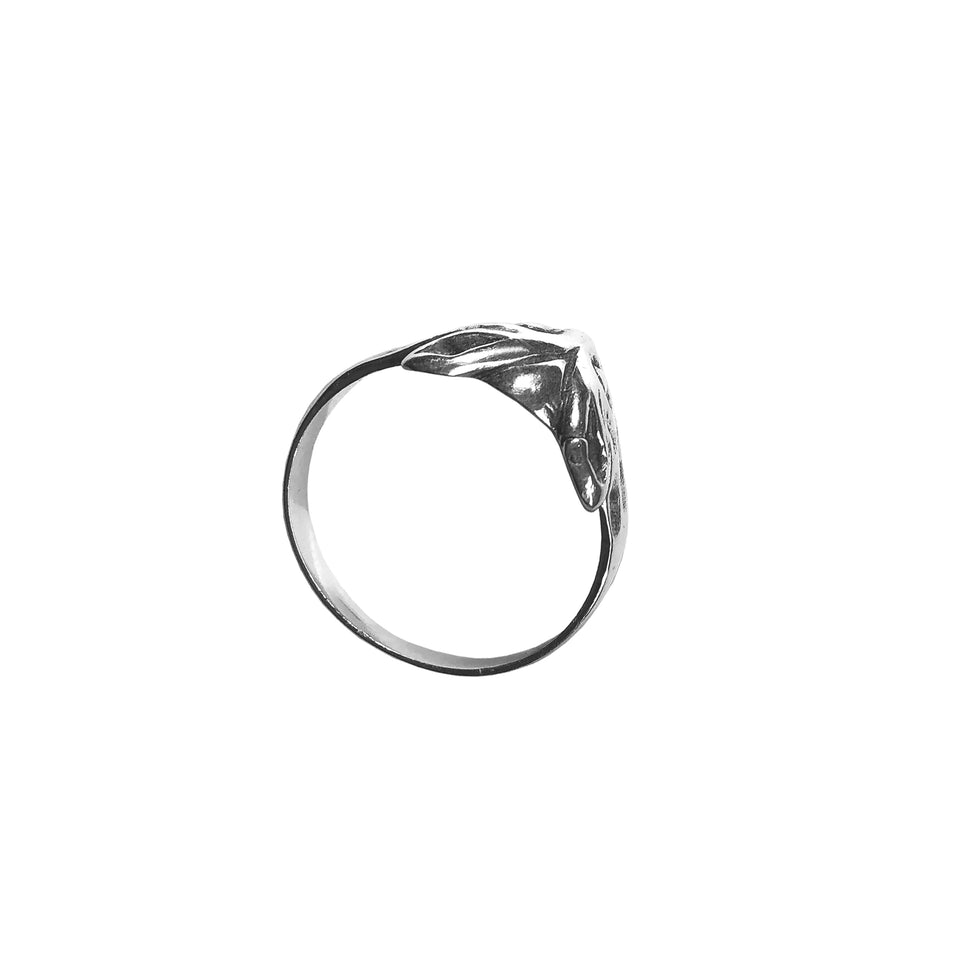 Silver Cat Ring - c.1970