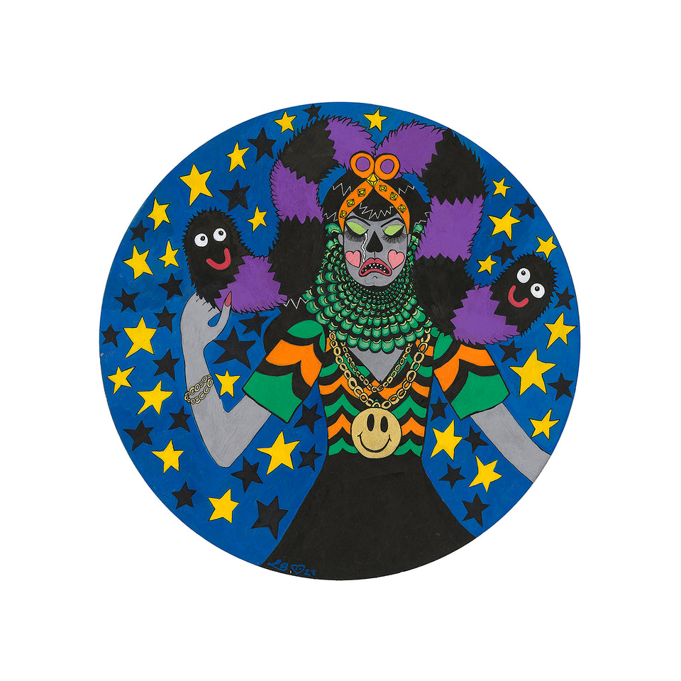 Brennan & Burch - 'Zombie Girl Smile' Print