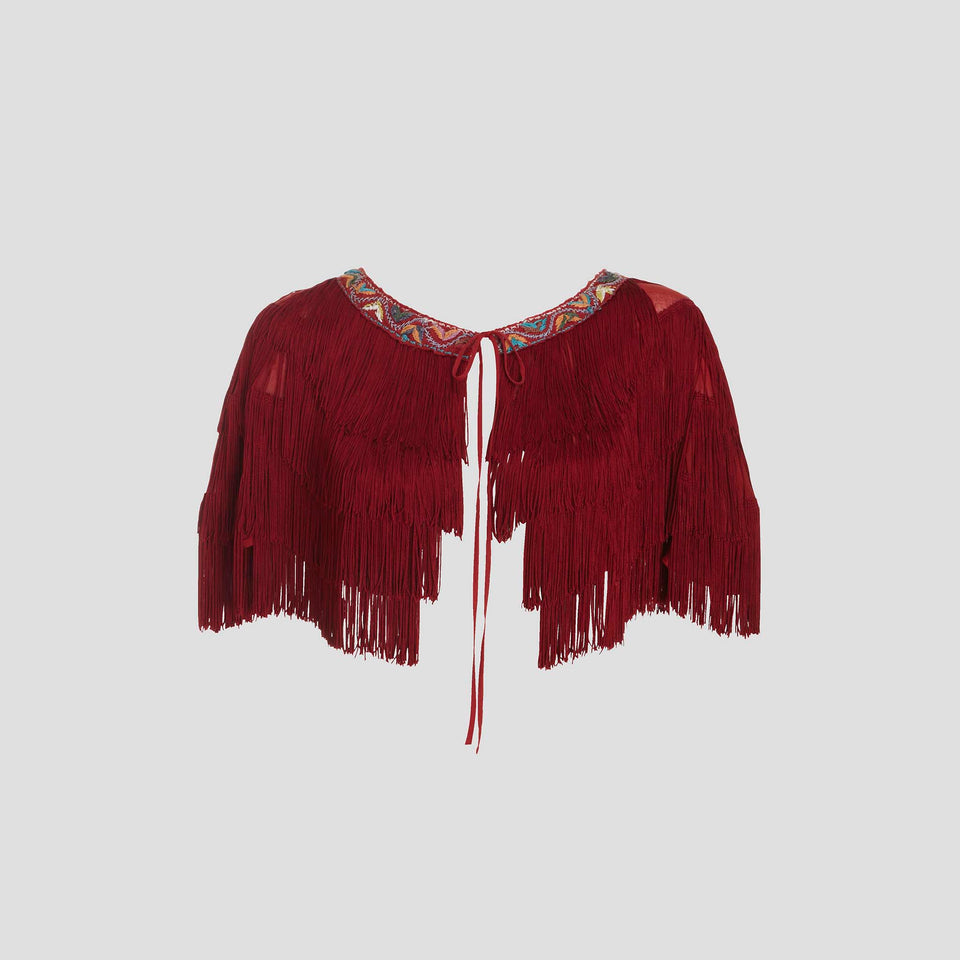 Moschino Tassel Cape - c.1990
