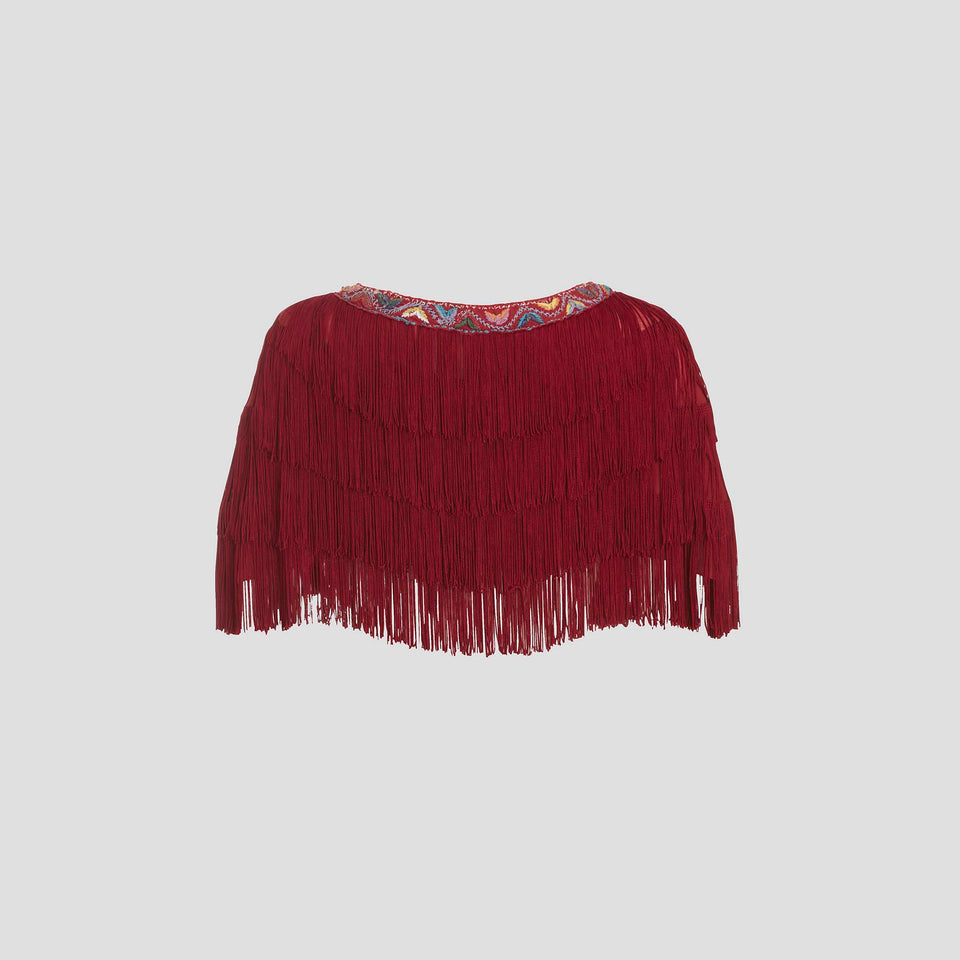 Moschino Tassel Cape - c.1990
