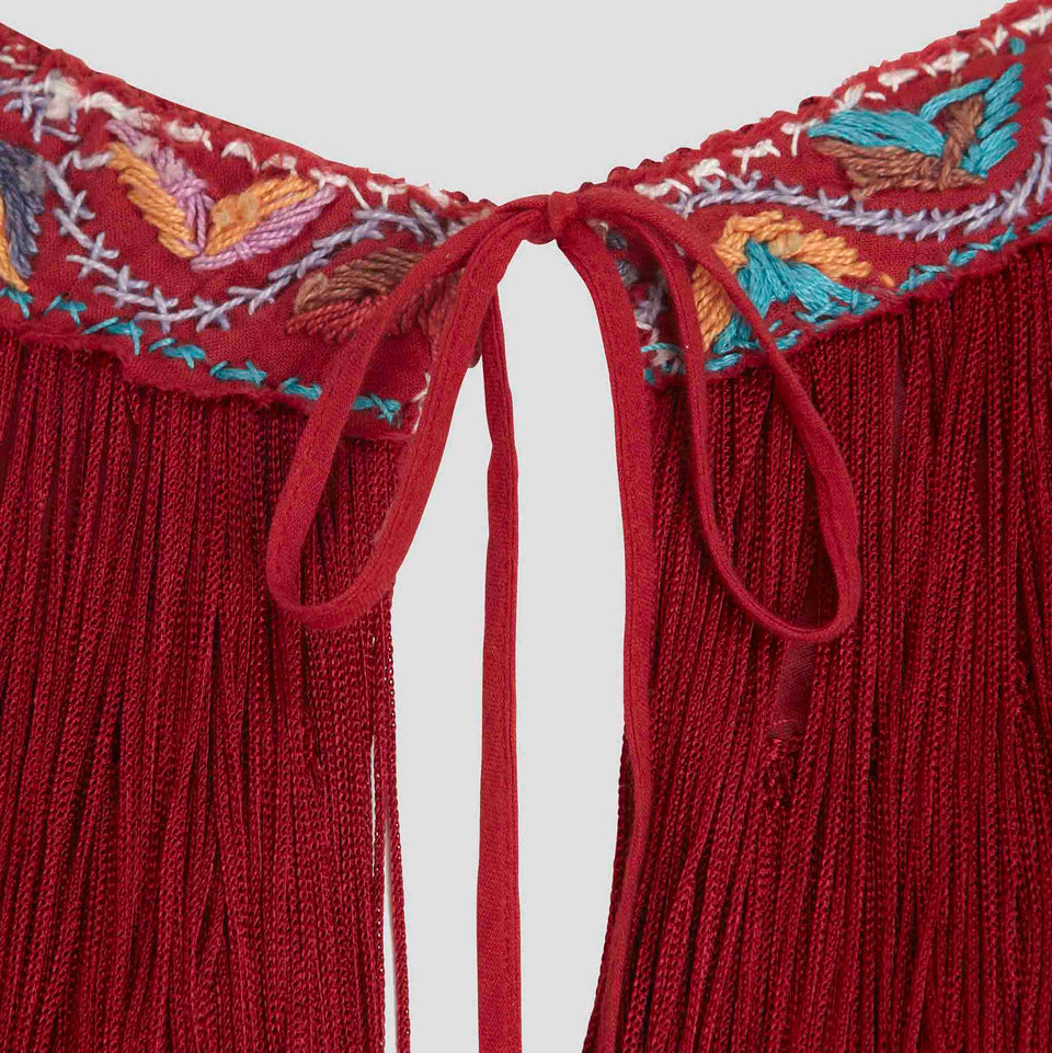 Moschino Tassel Cape - c.1990