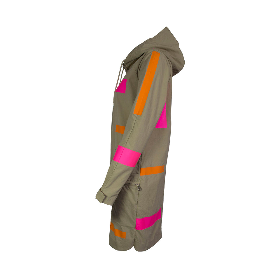 Folk Clothing - Neon Rain Coat