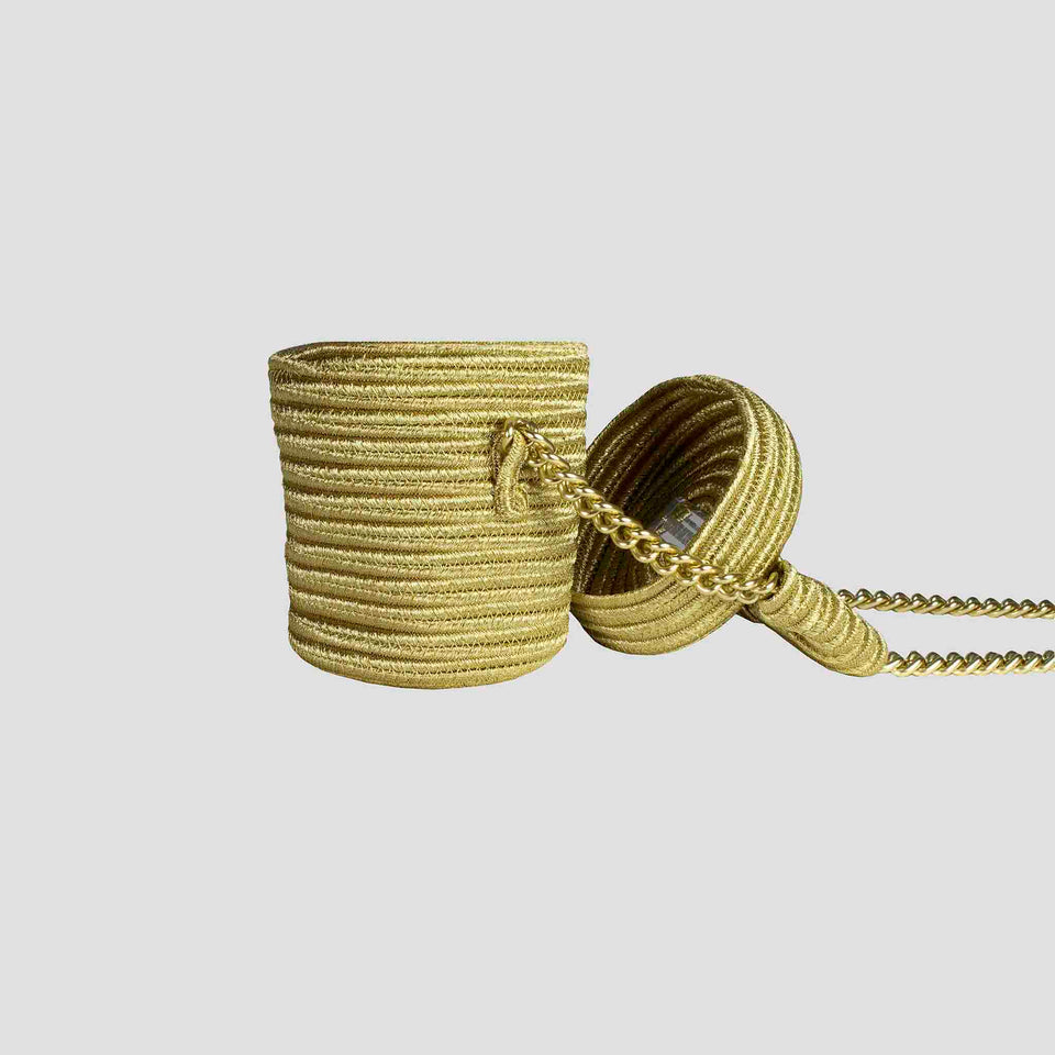 Alexis Mabille - Mini Raffia Bag