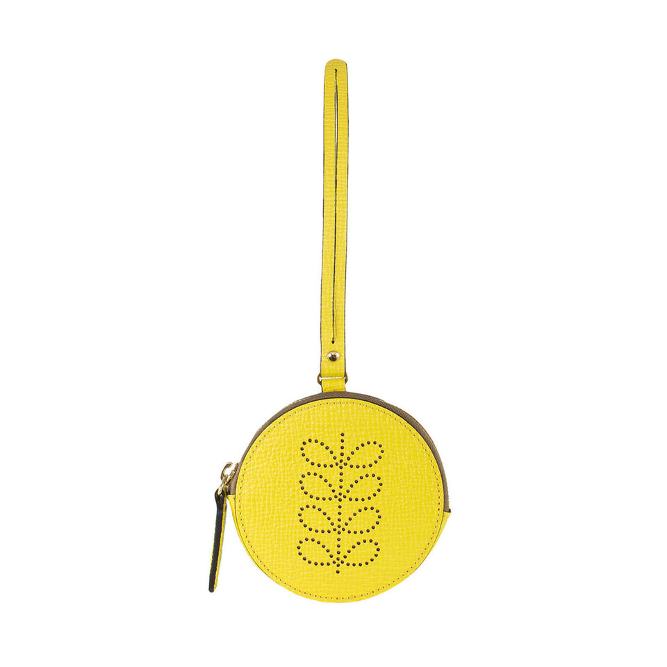Orla Kiely - Mini Leather Wrist Bag