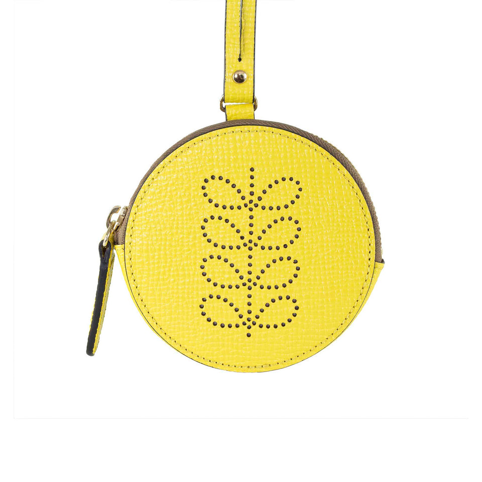 Orla Kiely - Mini Leather Wrist Bag