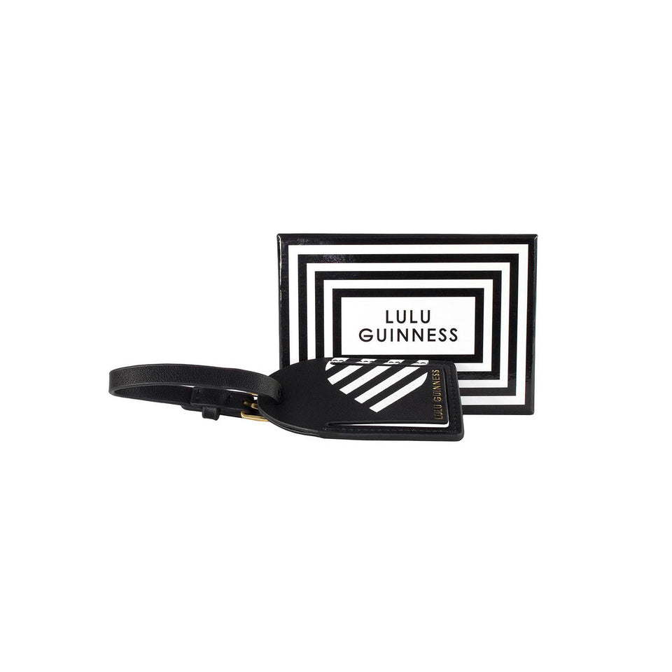 Lulu Guinness - Printed Luggage Tag