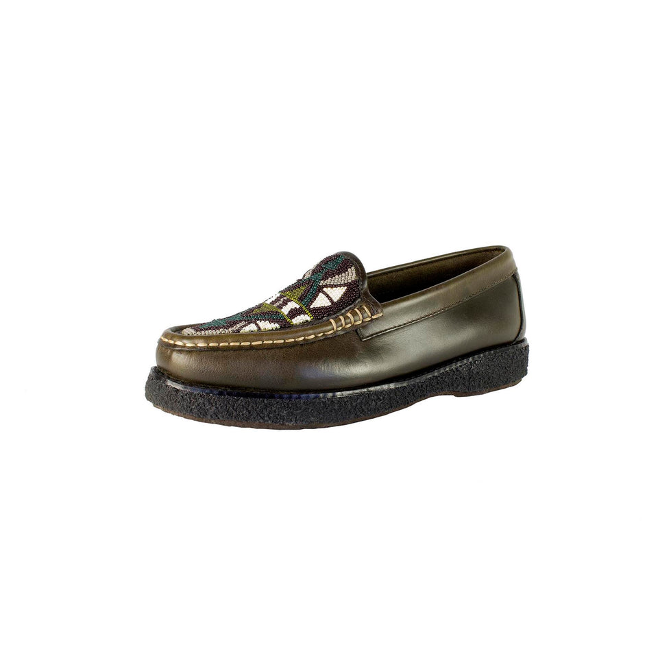 YMC x Weejuns - Beaded Leather Moccasins