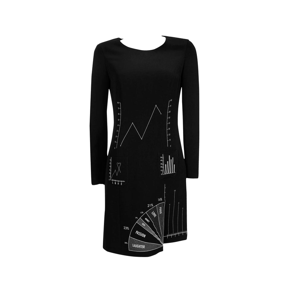 Moschino Crepe Dress - c.1990