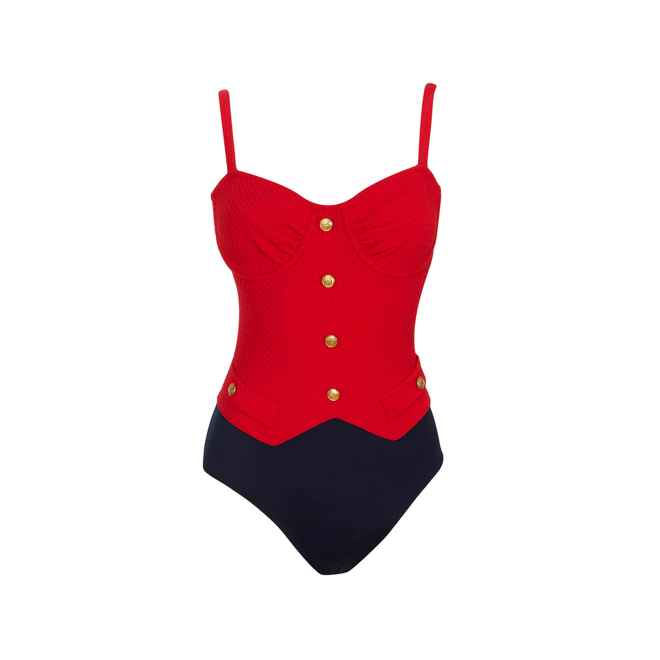 Bill Blass Lycra Swimsuit - c.1980