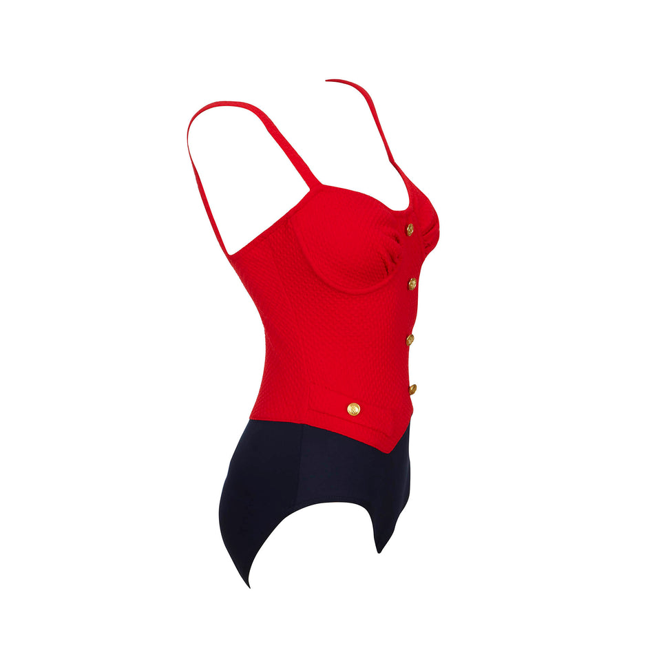 Bill Blass Lycra Swimsuit - c.1980