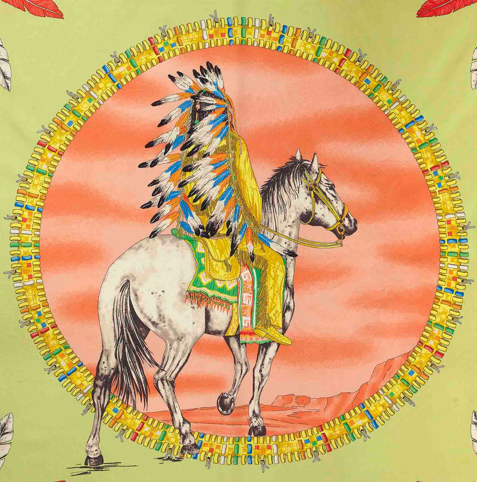 Gianni Versace - Printed Silk Scarf