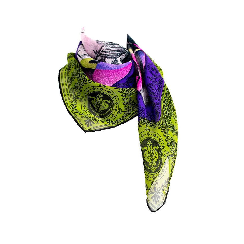Gianni Versace - Chiffon Scarf c.1990