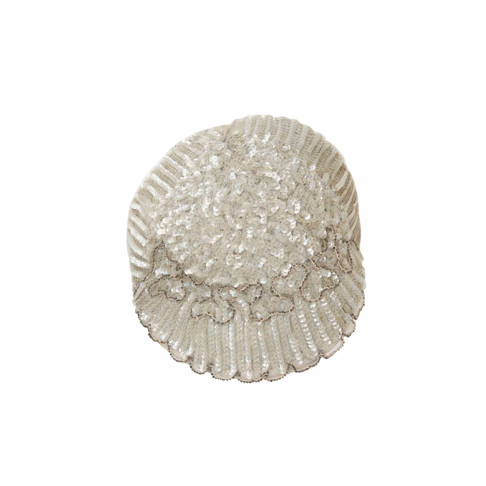 Sequinned 'Deco' Cap - c.1920