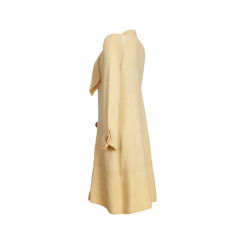 Hand Knitted Sweater Coat - c.1920