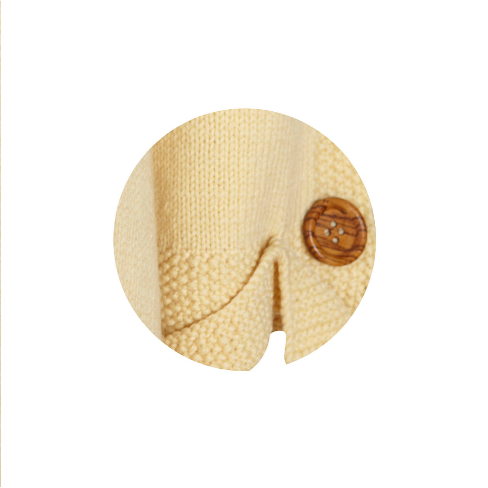 Hand Knitted Sweater Coat - c.1920