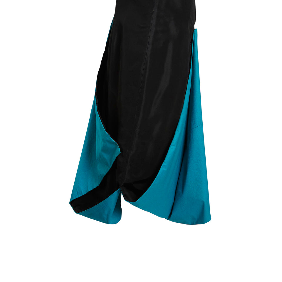Silk 'Origami' Shift Dress - c.1980