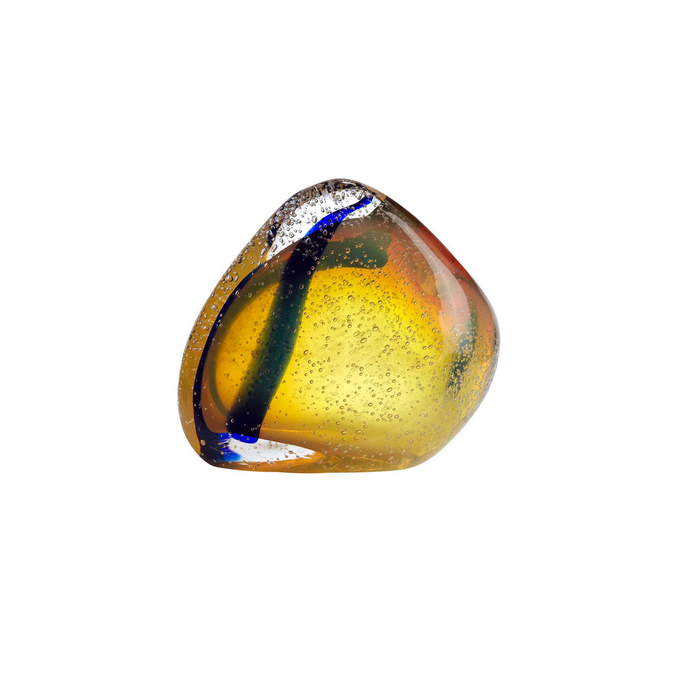 Jasmim - Amber - Bubble Glass Vase
