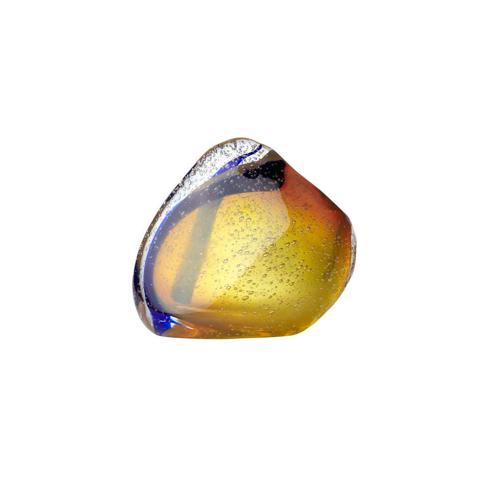 Jasmim - Amber - Bubble Glass Vase
