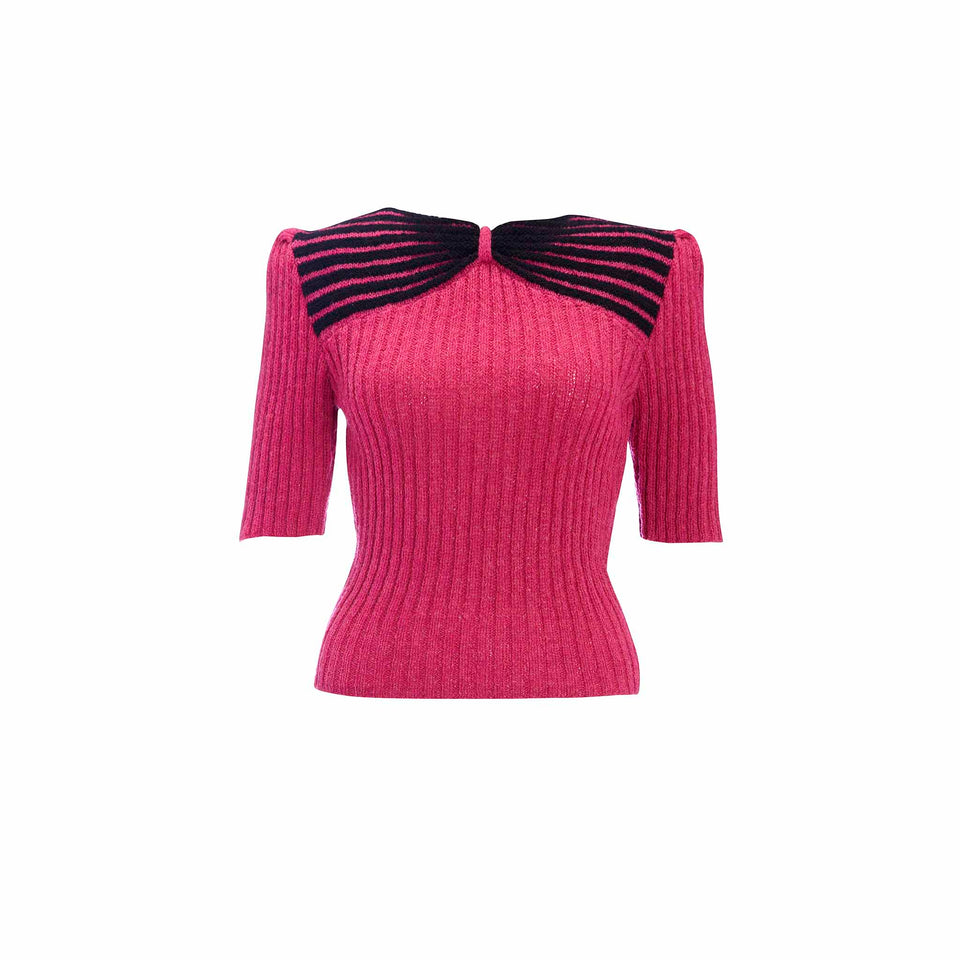Hand Knitted Sweater - c.1950