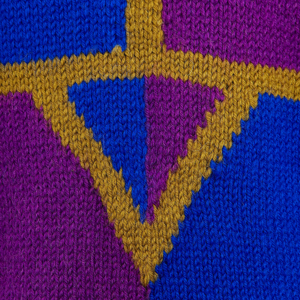 Hand Knitted Cardigan - c.1980