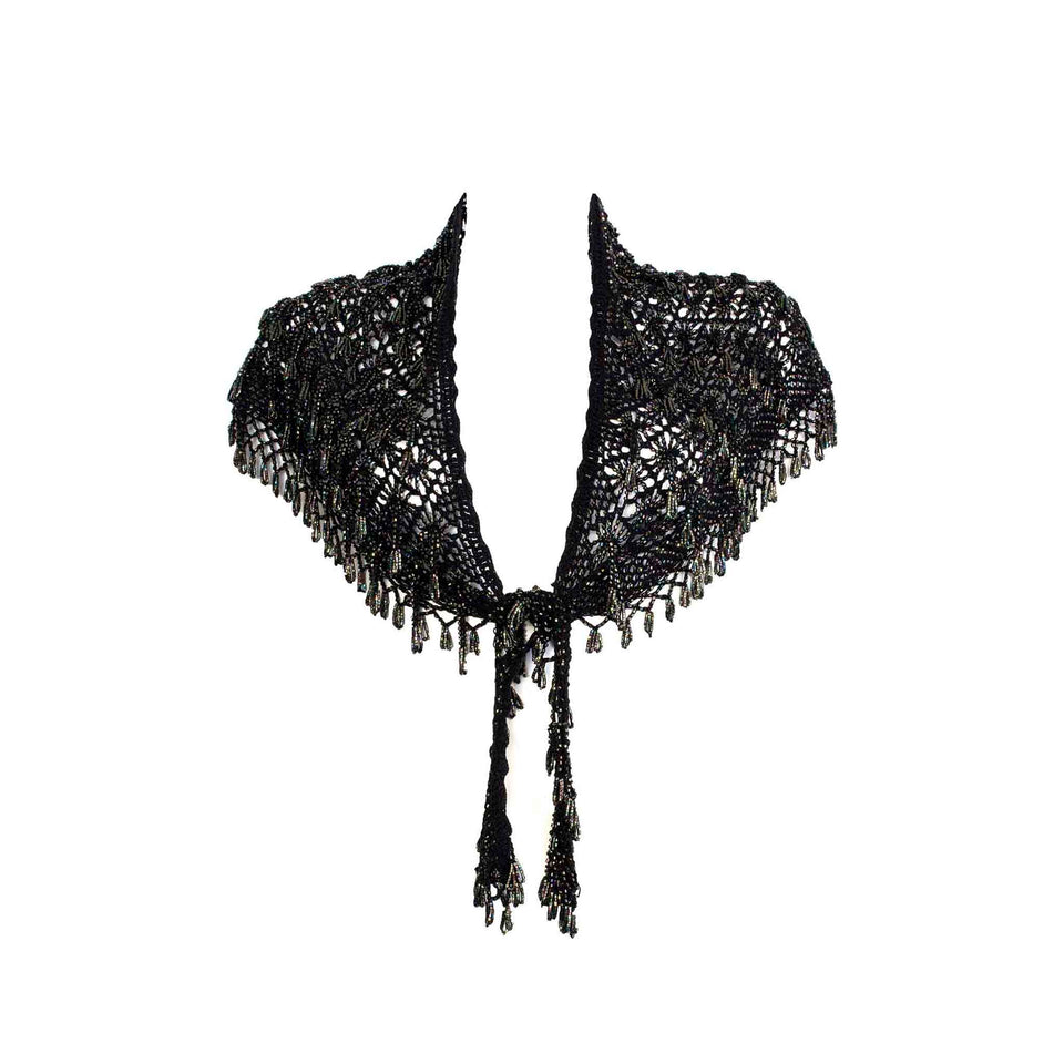 Beaded Tassel - Shawl - c.1910