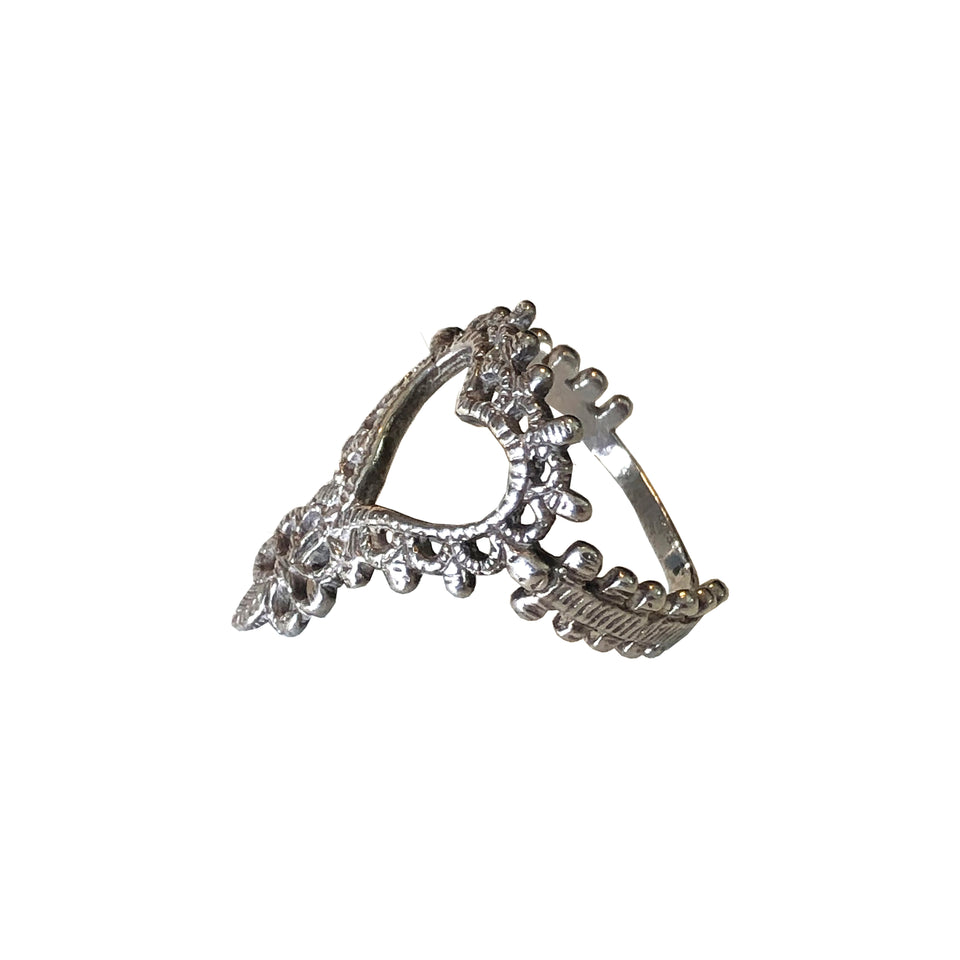 Zoe & Morgan - 'Gypsy Heart’ - Silver Ring