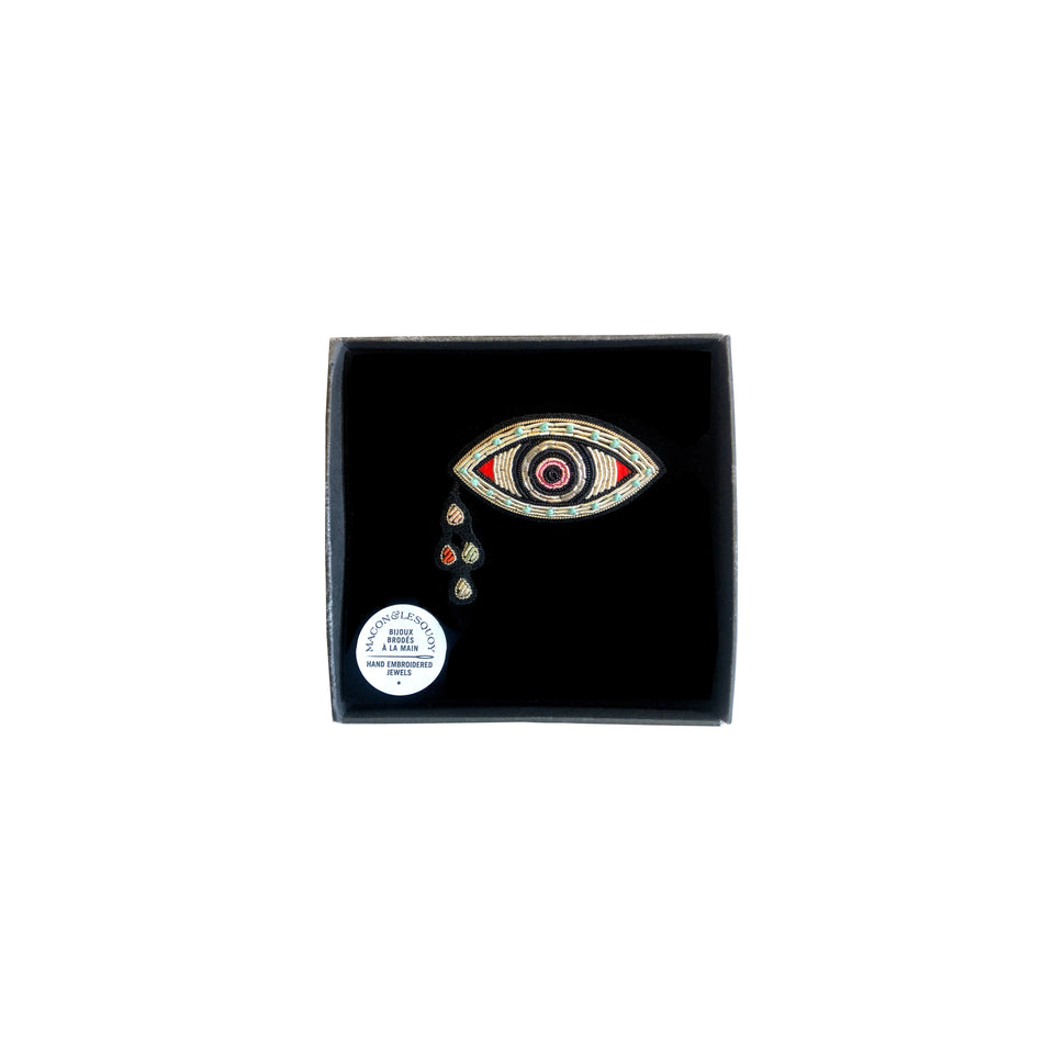 Macon & Lesquoy - Eye & Tear - Brooch