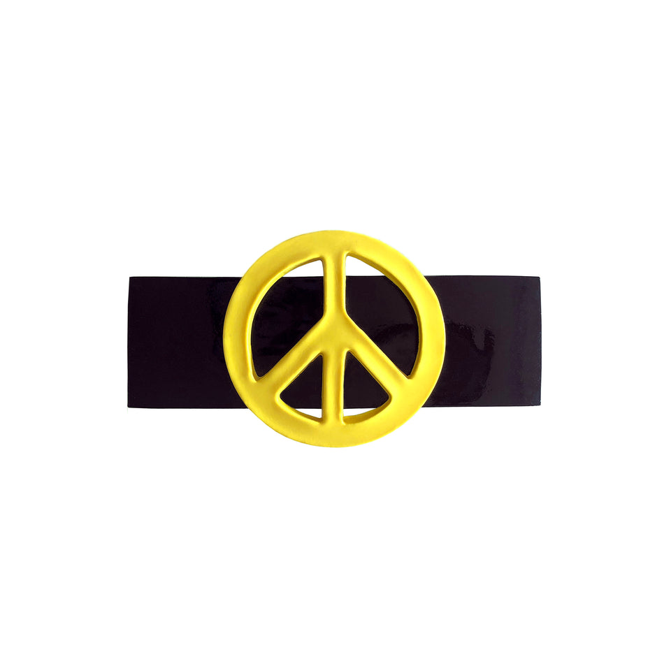 Peace Symbol - Hair Clip - c.1990