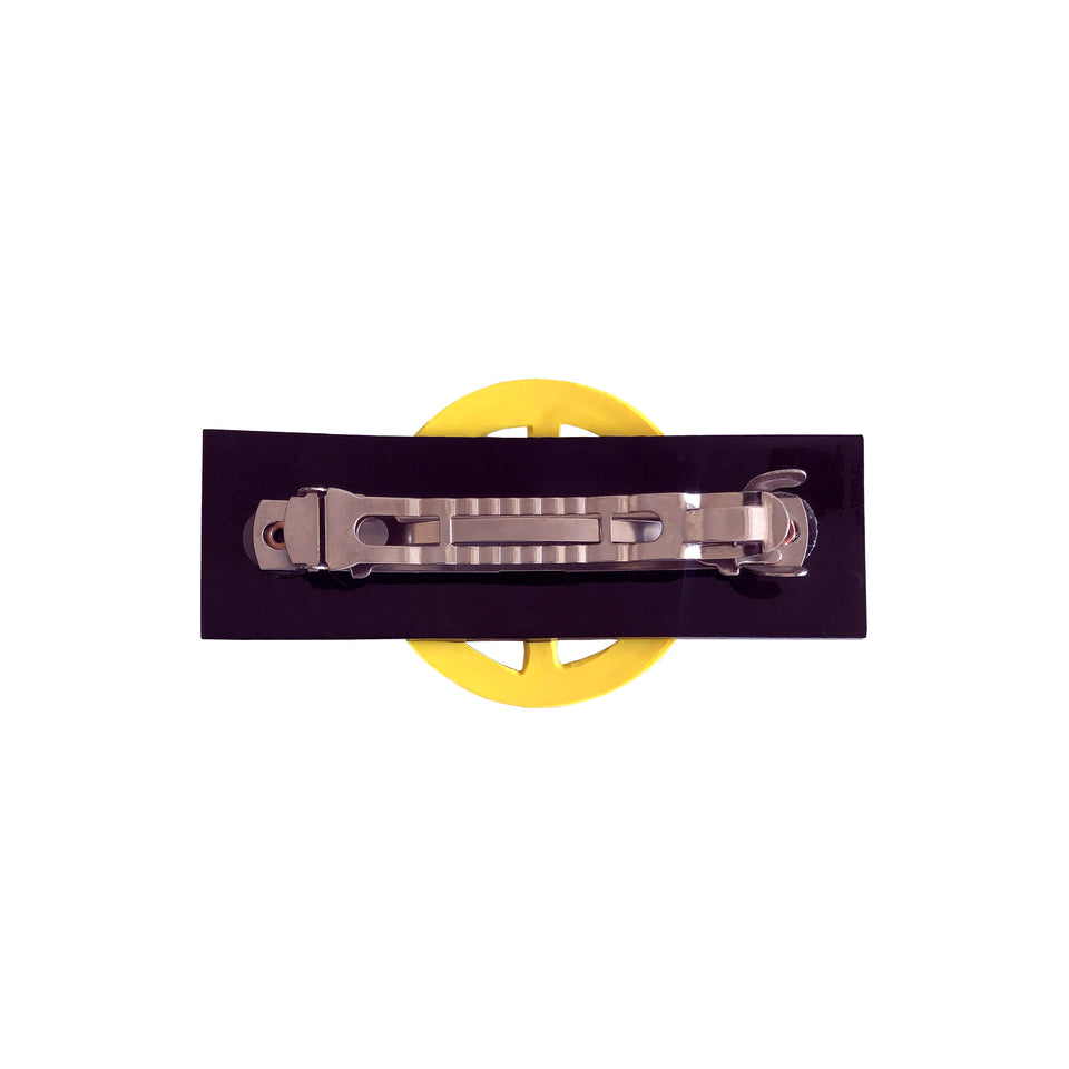 Peace Symbol - Hair Clip - c.1990