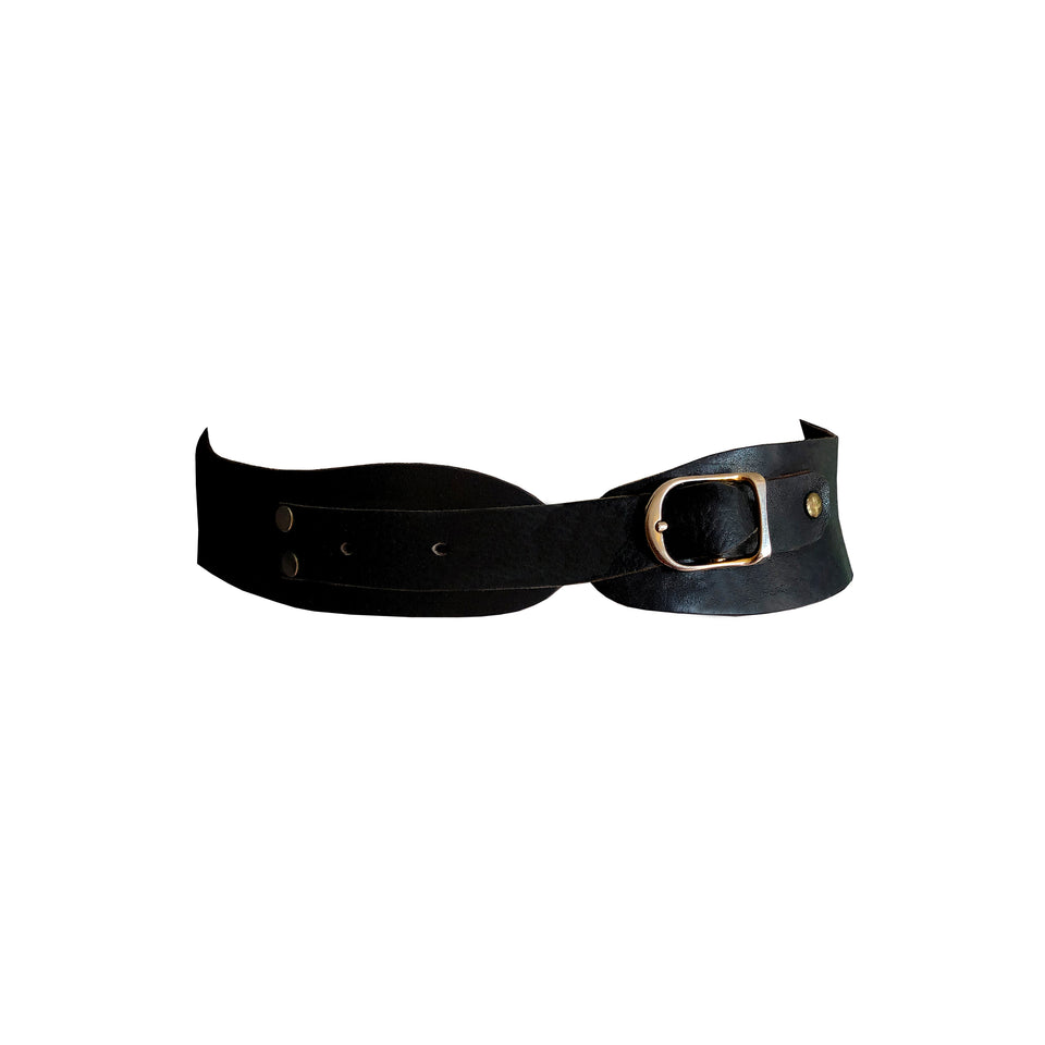 Leather Pocket - Belt Bag - c.1980