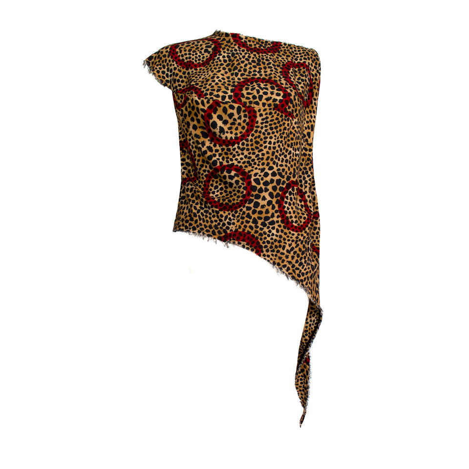 Vivienne Westwood - Leopard ‘Balloon Blouse’